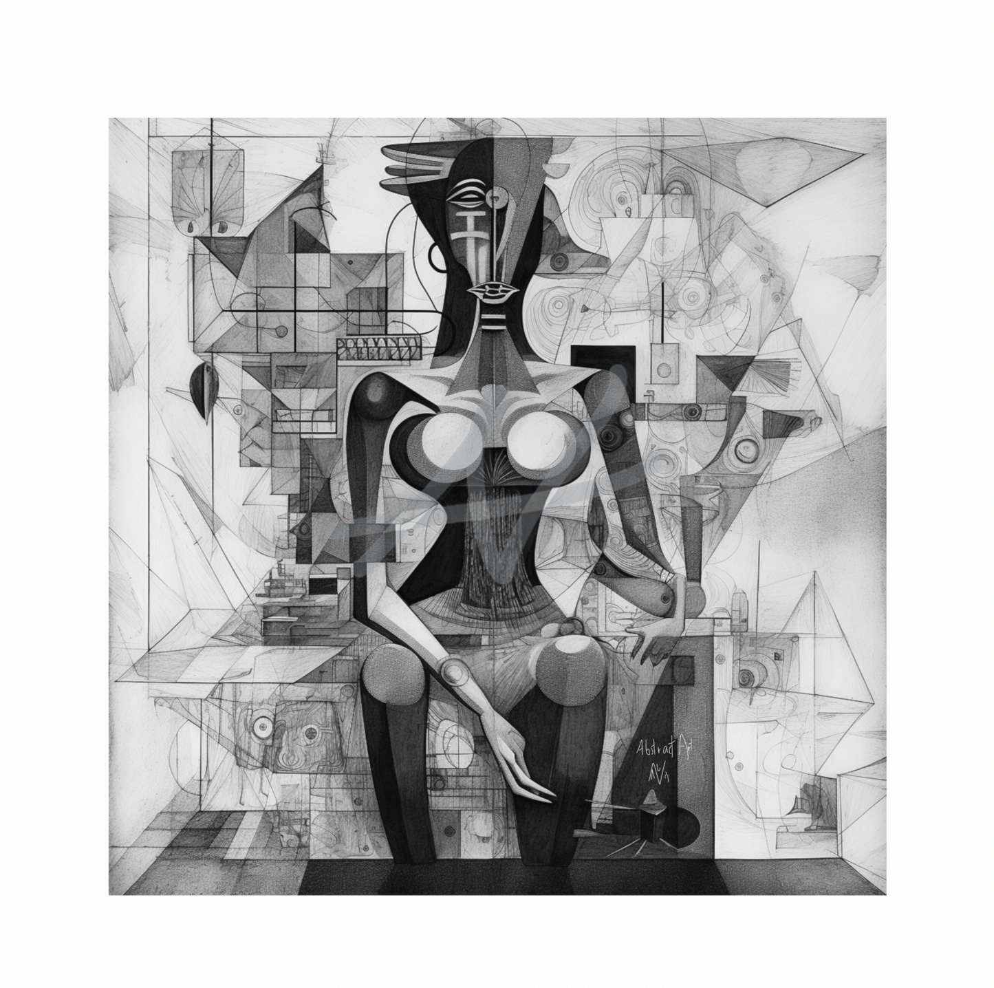 Abstract piece of art
