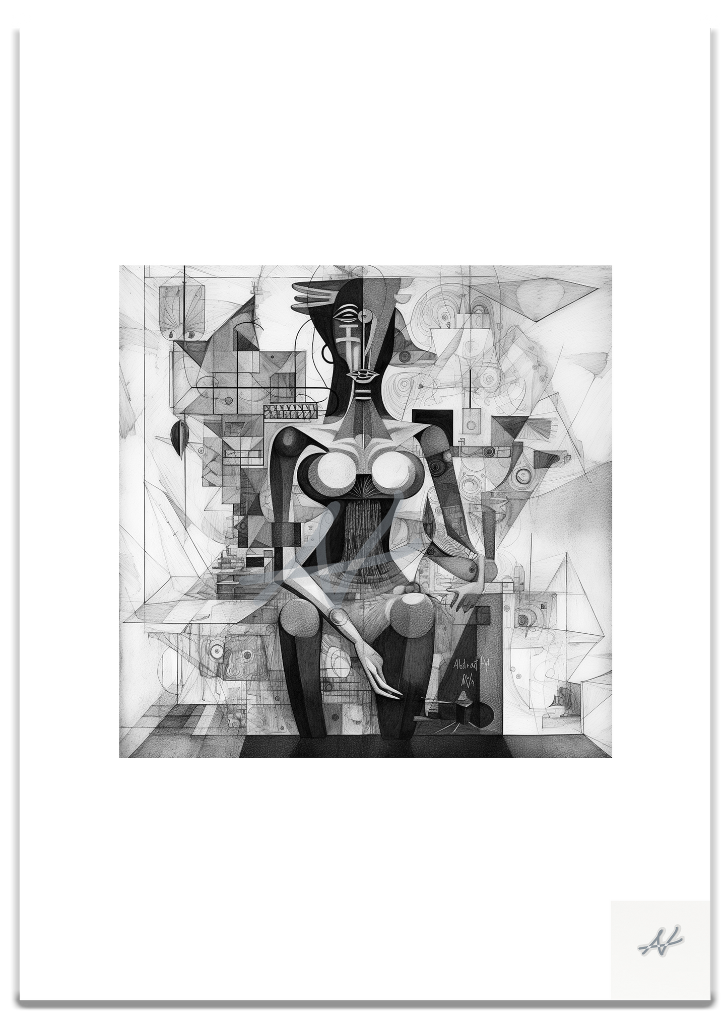 180. Abstract pieze of art